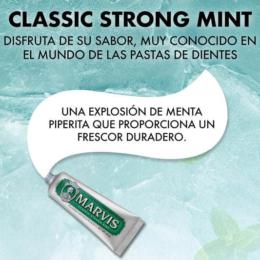 Marvis Classic Strong Mint Toothpaste 25 ml.